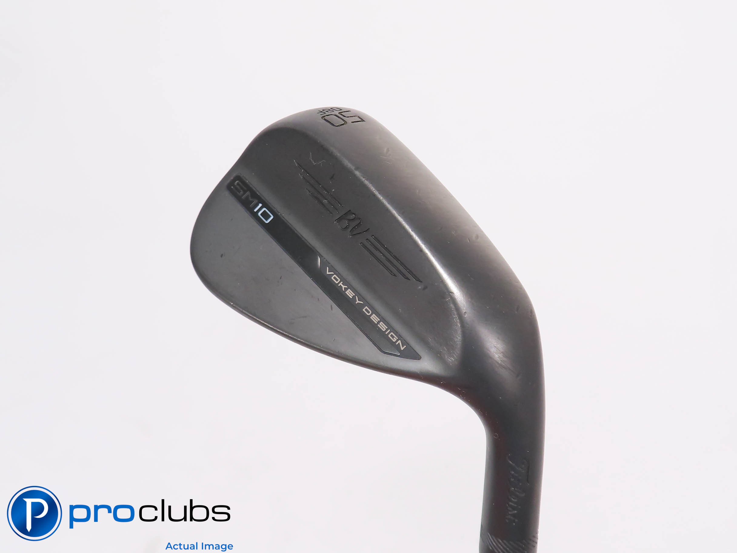 Titleist Vokey SM10 Black F-Grind 50*(8*) Wedge - TT Dynamic Gold